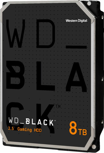 Disco Duro Western Digital Wd Black Gaming 8tb Wd8002fzwx Sata3 Interno 128mb Buffer Negro 
