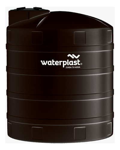 Tanque De Agua Tricapa 5000 Litros Waterplast Negro Cisterna