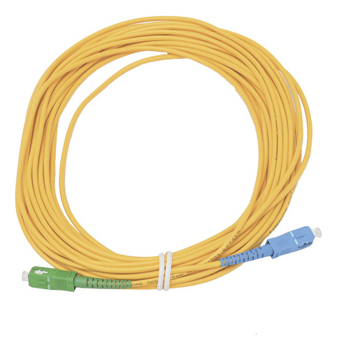 5pz Jumper Fibra Óptica Simplex,monomodo, Sc/upc-sc/apc, 10m