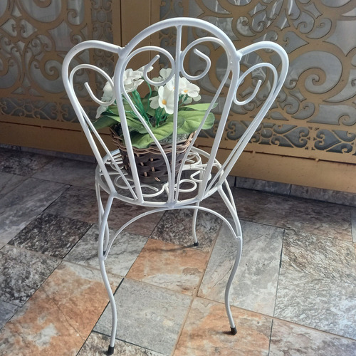 Cadeira Suporte Para Decorar Varandas E Jardins