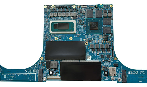 Placa Mãe Dell Xps 17 9720 I5-12600h Nvidia Rtx A2000