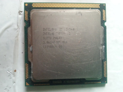 Procesador Intel Core I3 540 Caché De 4m 3,06 Ghz Socket1156