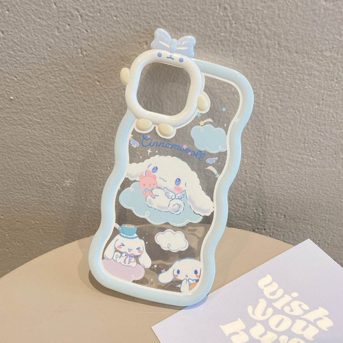 - Funda De Teléfono De Cinnamoroll De Silicona Para iPhone
