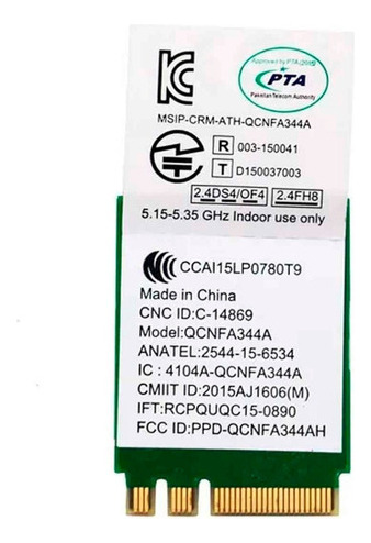 Adaptador de red inalámbrico Ax201ngw Tarjeta Wifi (13411)