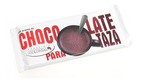 Chocolate Semiamargo Para Taza Colonial 100g Sin Tacc 