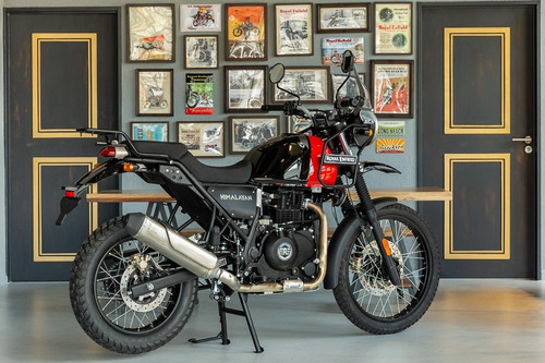 Imagen 8 de 25 de Royal Enfield Himalayan Bs6 Rock Red Entrega Inmediata