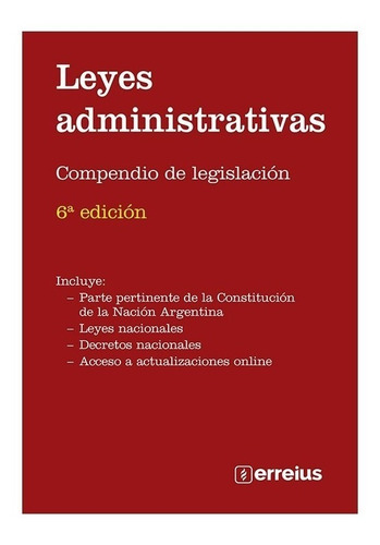 Leyes Administrativas Ultima Edicion