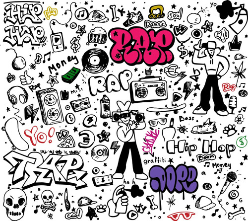 Vinilo Pared Gigantografia Graffiti Wall Sticker