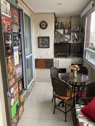 Imagem 10 de 15 de Apartamento Para Venda No Bairro Tatuapé Em São Paulo - Cod: Av7056 - Av7056