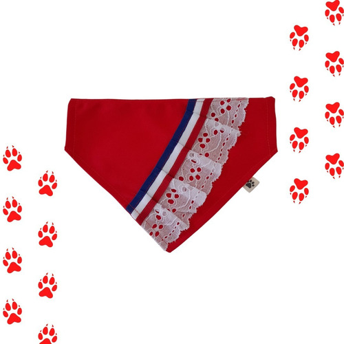 Bandanas Fiestas Patrias Para Mascotas | Talla Xl