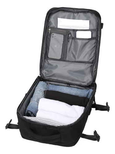 Mochila Viaje Genérica Large Travel Backpack Diseño Lisa 40l