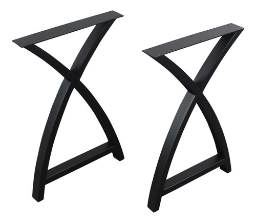 Mbqq 2 Pcs Furniture Legs Rustic Decory Arc Triangle Shape T