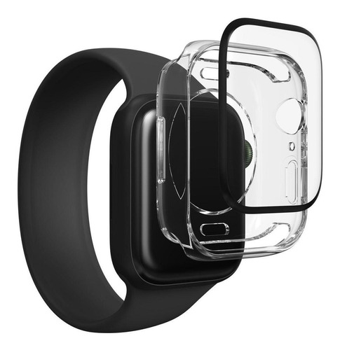 Apple Watch Iglass Fusion 360 Plus Supergirl 45mm - Transpar