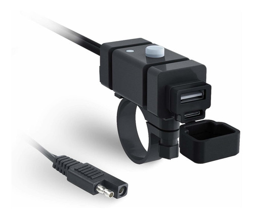 Imestou 18 W Sae A Usb-c Kit De Carga 3.0a Motocicleta Sae .