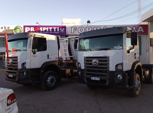 Camion Vw 17-280 Y Batea Cormetal Con Vigia