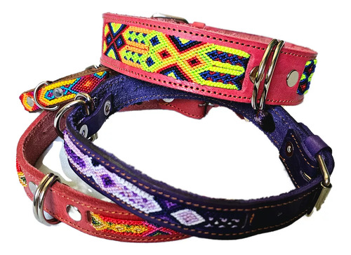 Collar Para Perro / Gato Artesanal Macramé A Mano Chico