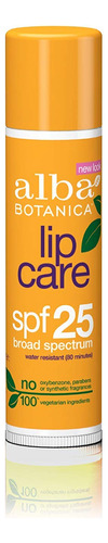 Alba Botanica Lipcare (spf 25) 0.15 Oz Tubo (a) - 2 Piezas