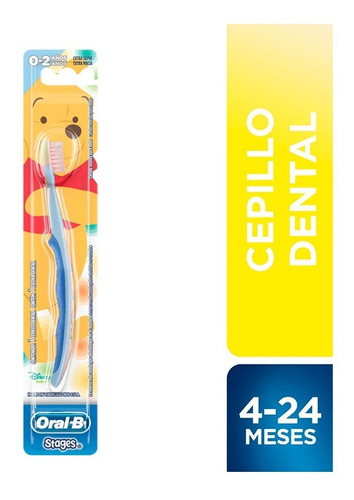 Cepillo Dientes Dental Oral B Stages Nº 1 -  4 A 24 Meses