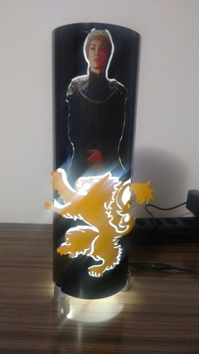 Luminária Em Pvc Game Of Thrones Lannister 