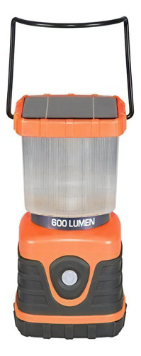 Stansport - Linterna Solar De 600 Lumenes Color Naranja Y N