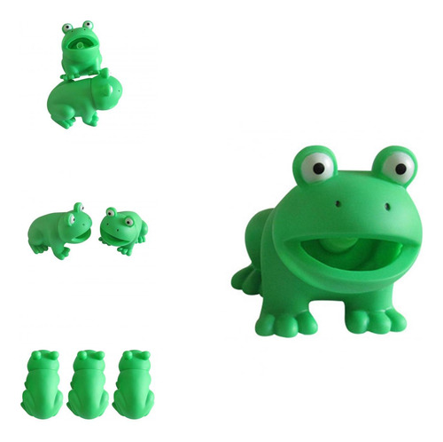 Juguete Para Perros Bite-ristnt Coon Frog Dog E Toy Para Mas