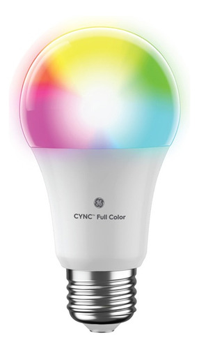 Ge Cync Foco Smart Rgb Multicolores Bluetooth Y Wi-fi 2 Pack