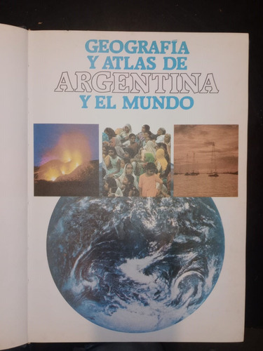 Libro Geografía Y Atlas De Argentina Y El Mundo Oriente