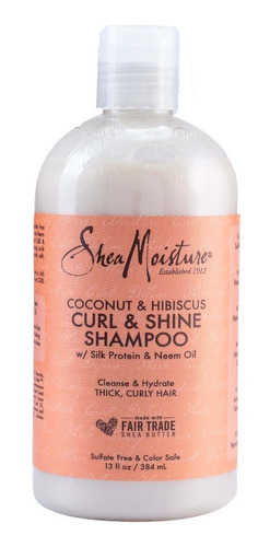 Shampoo Shea Moisture Coco E Hibiscus Rulos Rizos 