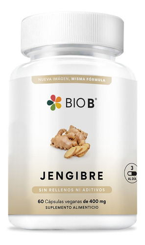 Bio B 3 Pack De 60 Cápsulas Jengibre