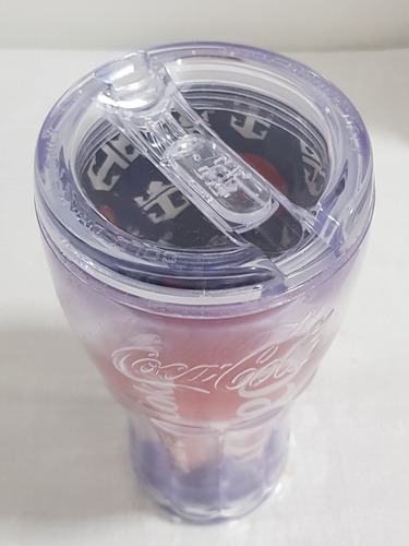 Vaso Coca Cola Royal Caribbean Con Tapa De Coleccion G20 (Usado)