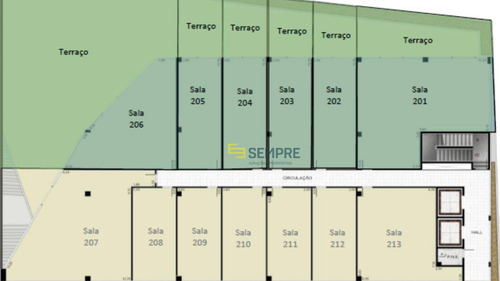 Imagem 13 de 13 de Sala À Venda, 57 M² - Estoril - Belo Horizonte/mg - Sa0152