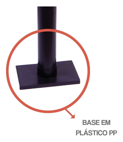 Imagem 3 de 4 de Dispensador Coletor Para Copo Descartavel Pvc Café Lixeira