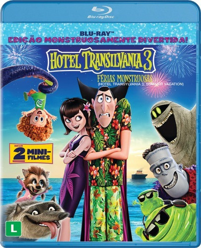 Blu-ray Hotel Transilvânia 3 - Férias Monstruosas - Lacrado