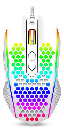 Mouse Gamer T-dagger Imperial White T-tgm310w-rgb Pixart3212