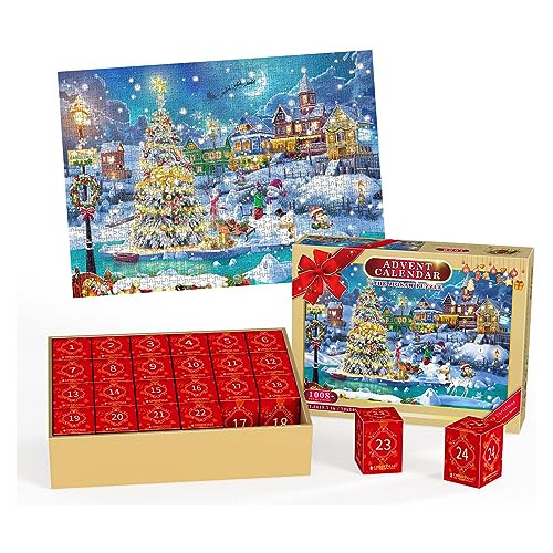 Advent Calendar 2023 Jigsaw Puzzle Christmas Countdown ...