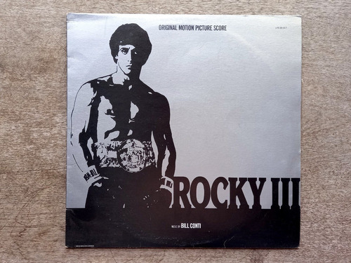 Disco Lp Bill Conti - Rocky 3 (1982) Soundtrack R3