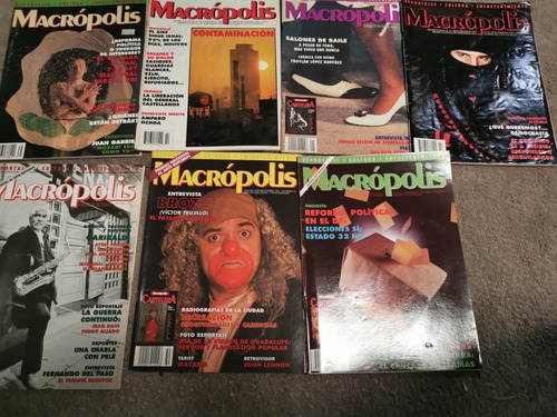 Lote De 7 Revistas Macropolis Remate