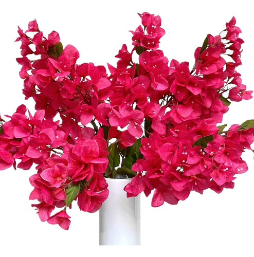Magrowie Paquete De 8 Tallos De Flores Artificiales De Bugan