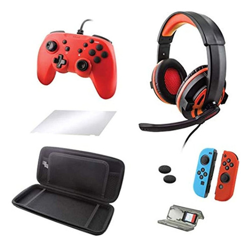 Pack Para Nintendo Switch - 9 Piezas Y Accesorios