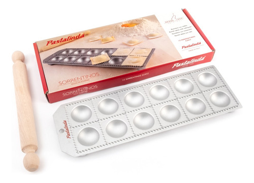 Imagen 5 de 6 de Pastalinda Tableta Molde 12 Ravioles 52x52
