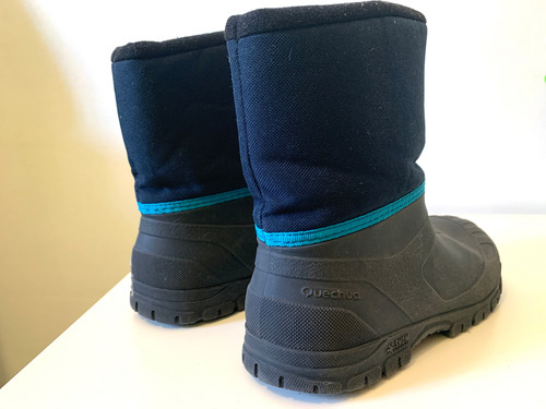 Botas Apresky Nieve Quechua Talle 34-35 Impecables Azul