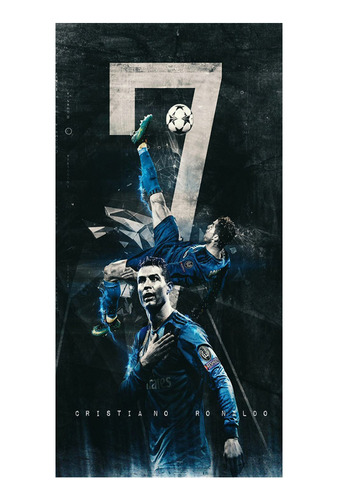 Póster Papel Fotográfico Realmadrid Chilena Cristiano 80x120