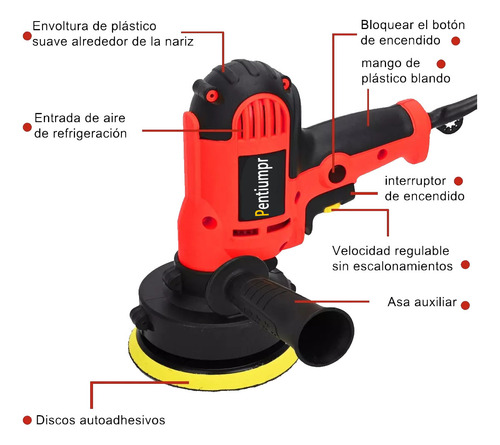 Mz 700w Lijadora Pulidora Eléctrica For Auto De 110v