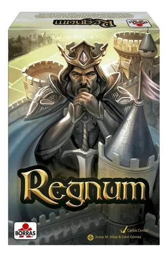 Juego De Mesa Borras Regnum 117 Cartas +8 Años