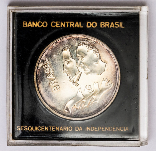 Moeda 20 Cruzeiros 1972 Sesquicentenário - Prata .900 (Usado)