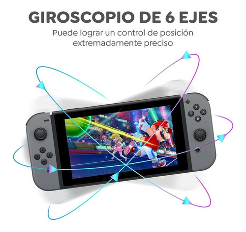 Set de control joystick inalámbrico Nintendo Switch Joy-Con (L)/(R) gris
