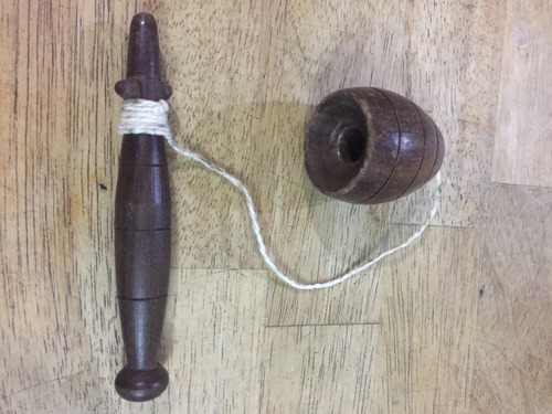 Perinola De Madera Artesanía Venezolana (Usado)