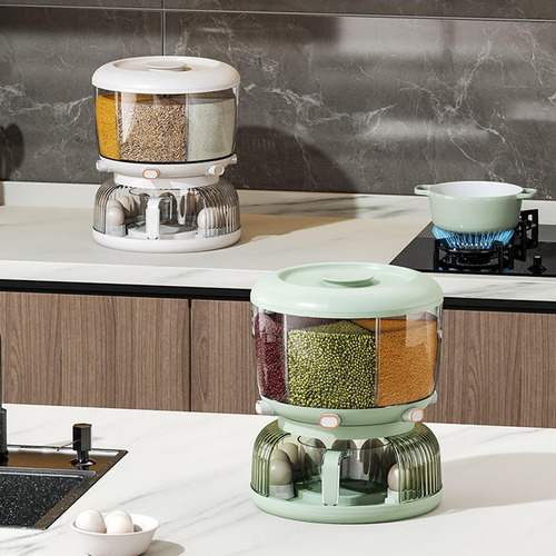 Contenedor Para Almacenar Arroz Y Granos, Dispensador De