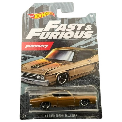 Hot Wheels '69 Ford Torino Talladega (2020) Rapido Y Furioso