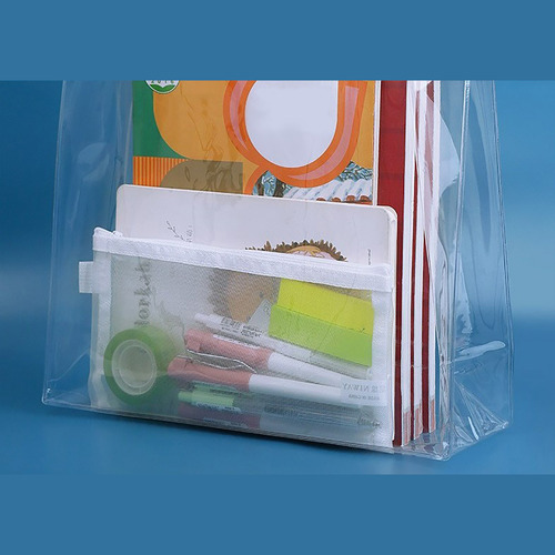 Bolsa Transparente A Través De Bolso De Pvc Bolsa De Cosméti